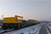 QPC-ⅠRAIL LIFTING CRANE Specjalnie zaprojektowany dźwig samochodowy wraz z wagonami